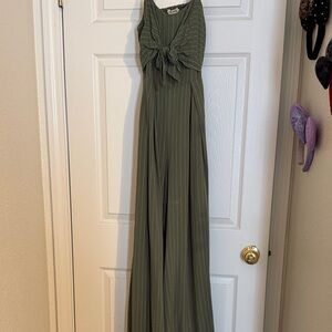 Flying Tomato Olive Green Pants Romper